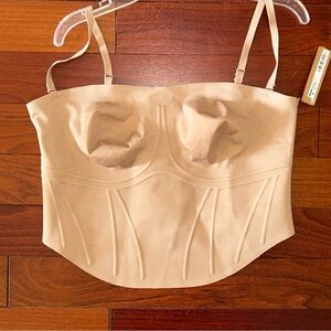 SKIMS Bonded Corset Cropped Group XL